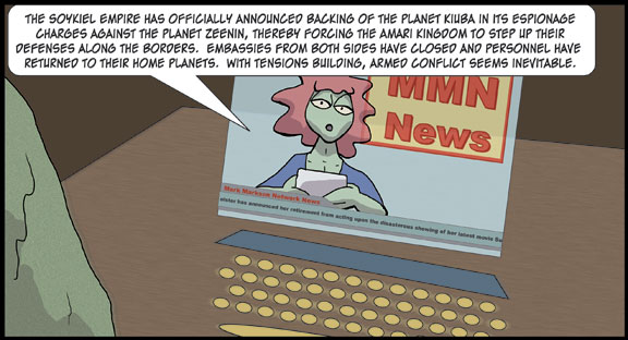 Zortic vs the Star Pirates – Act I Scene 1